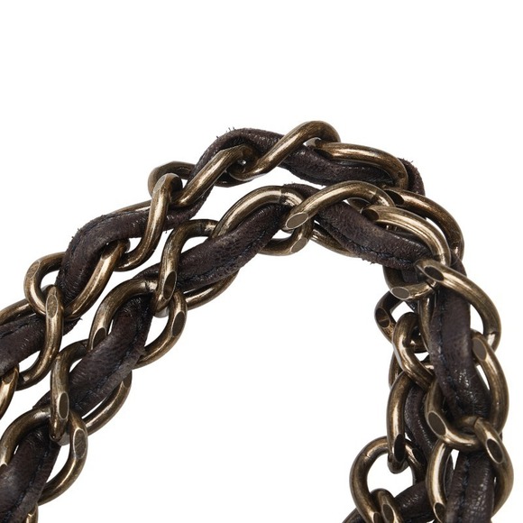 Chanel Cocomark Fur Handbag Black - Picture 5 of 12